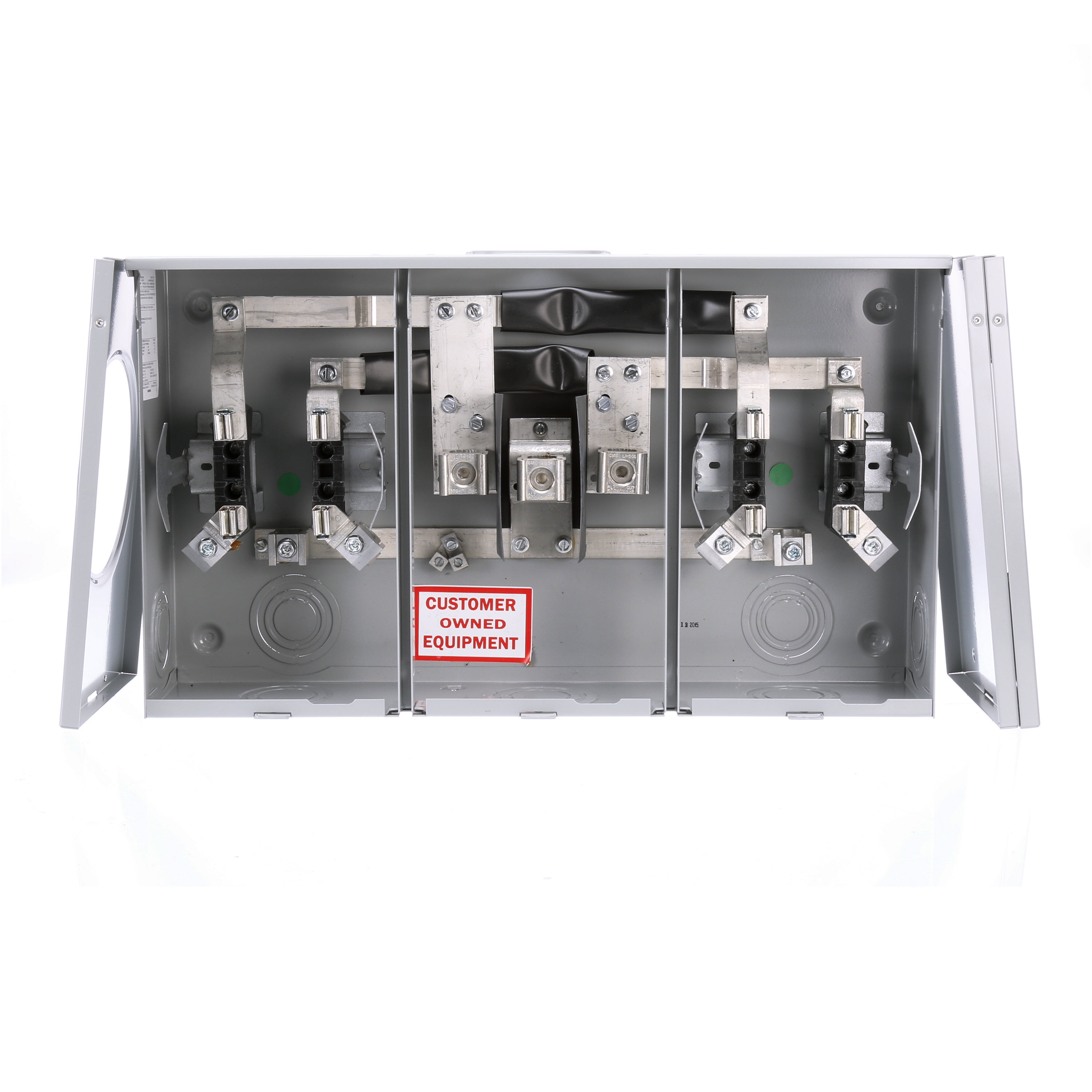 200A 4J RGLS 2POS NO BPS MS OH/UG CPL A14 2POS STL RINGLESS LARGE HUB OPEN 2GR ALNOX