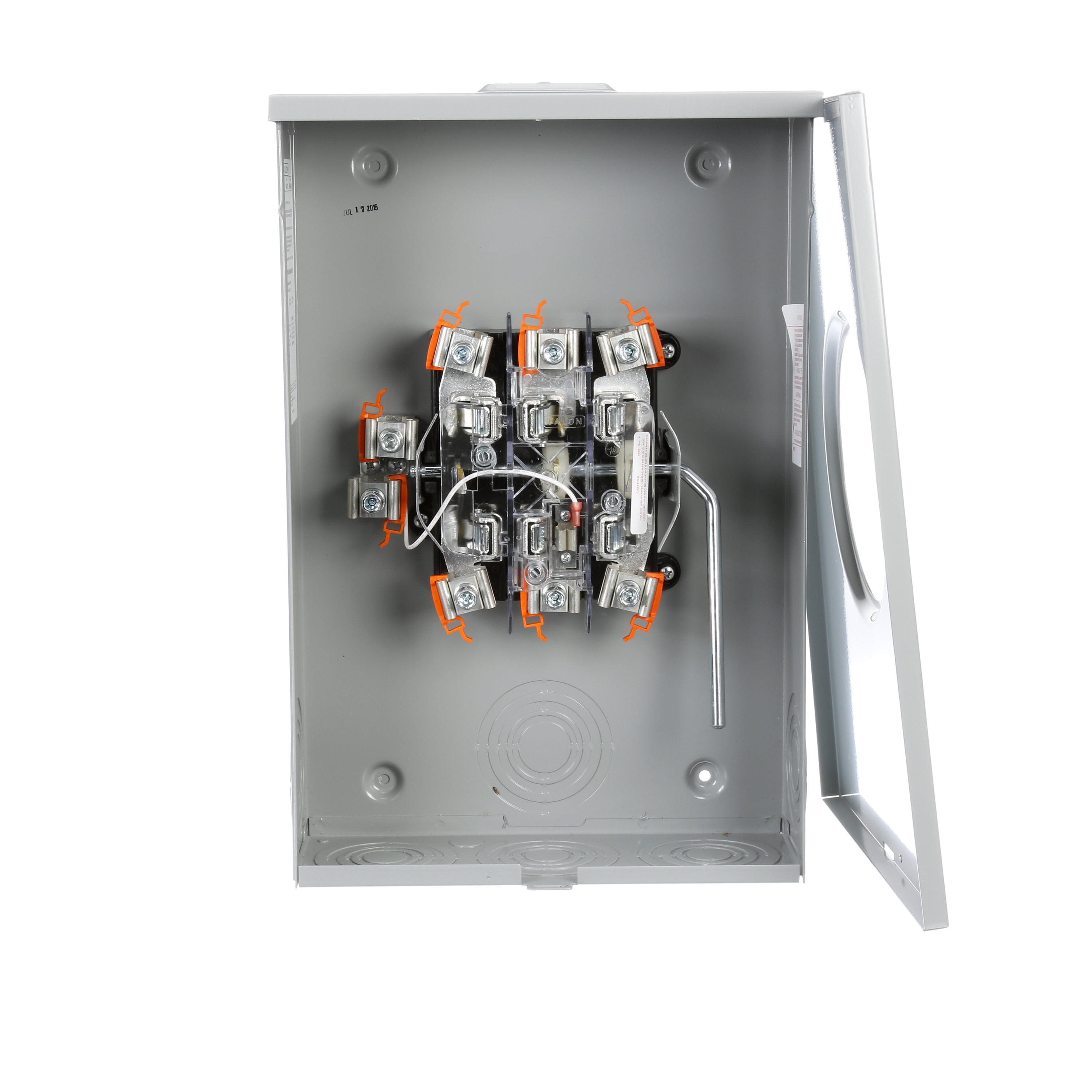 200A 7J RGLS 1POS LVRBPS MS OH/UG NO GRD HQ7U STL RINGLESS HUB OPEN COVERPLATE NO GR
