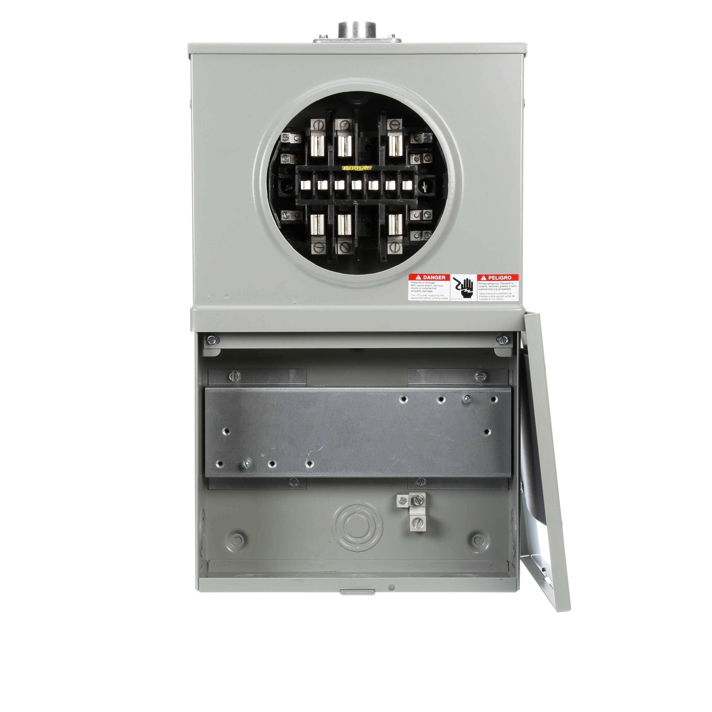 Siemens Low Voltage Talon Meter Sockets Commercial - Talon Meter Sockets PTS- Non Wired Steel are Residential Enclosures Single-Family Metering. Meter Mountingequipment dimensions (L x W x D) IN 20.0 x 12.0 x 4.5. For transformer-rated applications. Rated 600V (20A) 13 Jaw 16-gauge galvannealed gray polyester coated steel Ringless split cover enclosure. Hub opening 1 IN. Hub Instalation. Standard 6 and 10 pole, 480V switches available upon request.