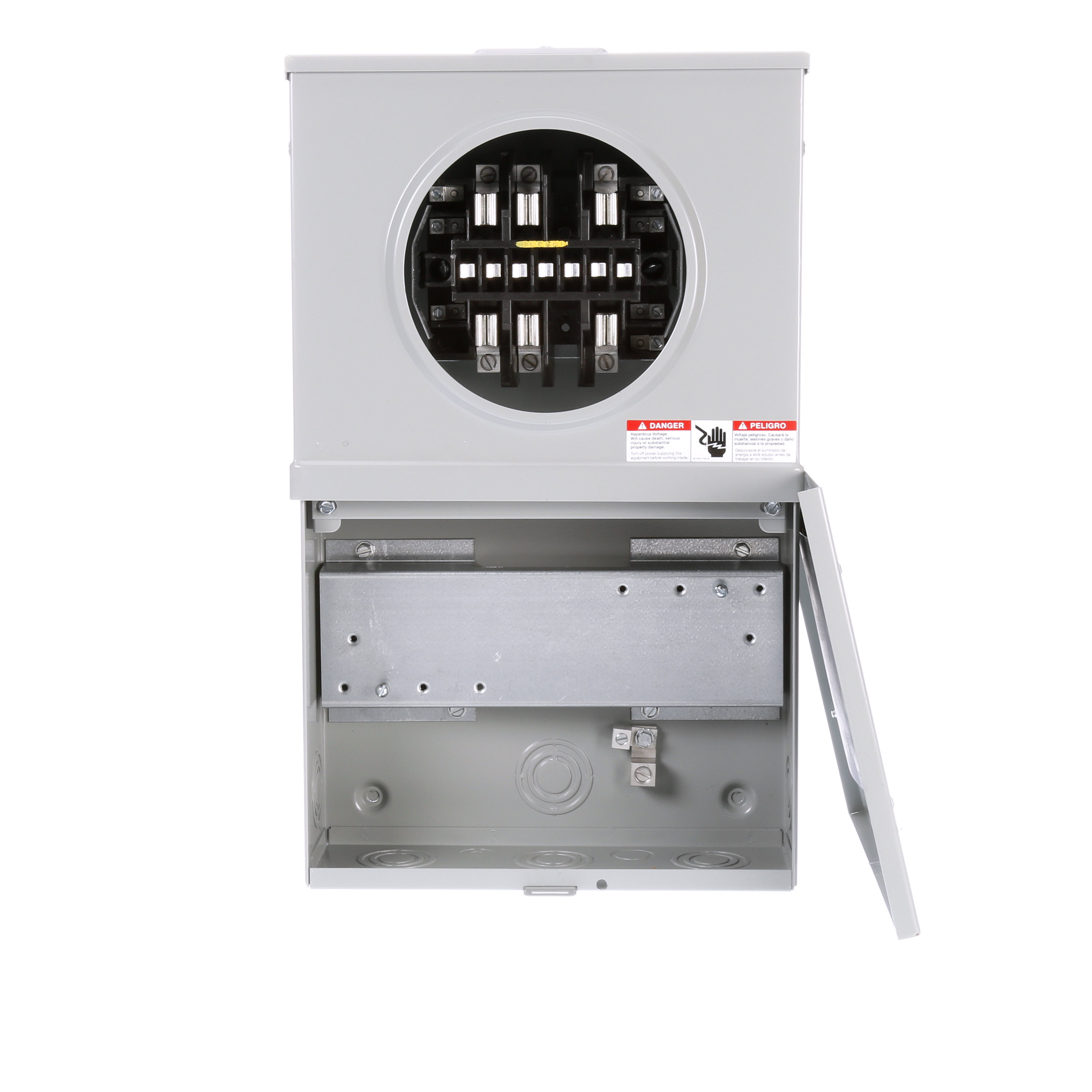 Siemens Low Voltage Talon Meter Sockets Commercial - Talon Meter Sockets PTS- Non Wired Steel are Residential Enclosures Single-Family Metering. Meter Mountingequipment dimensions (L x W x D) IN 20.0 x 12.0 x 4.5. For transformer-rated applications. Rated 600V (20A) 13 Jaw 16-gauge galvannealed gray polyester coated steel Ringless split cover enclosure. Hub opening RX Cl. Plate. Standard 6 and 10 pole, 480V switches available upon request.