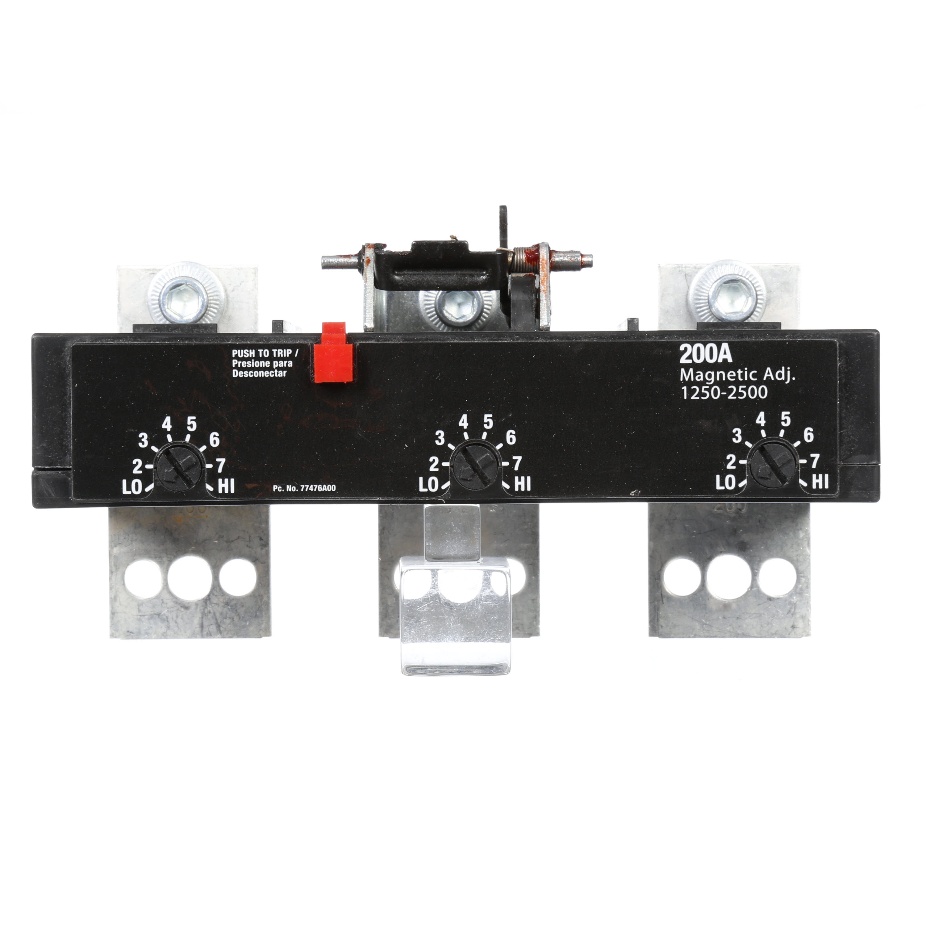 SIEMENS LOW VOLTAGE SENTRON MOLDED CASE CIRCUIT BREAKER. THERMAL - MAGNETIC TRIP UNIT FOR JD / LD FRAME 200A 3-POLE 600V BREAKERS.