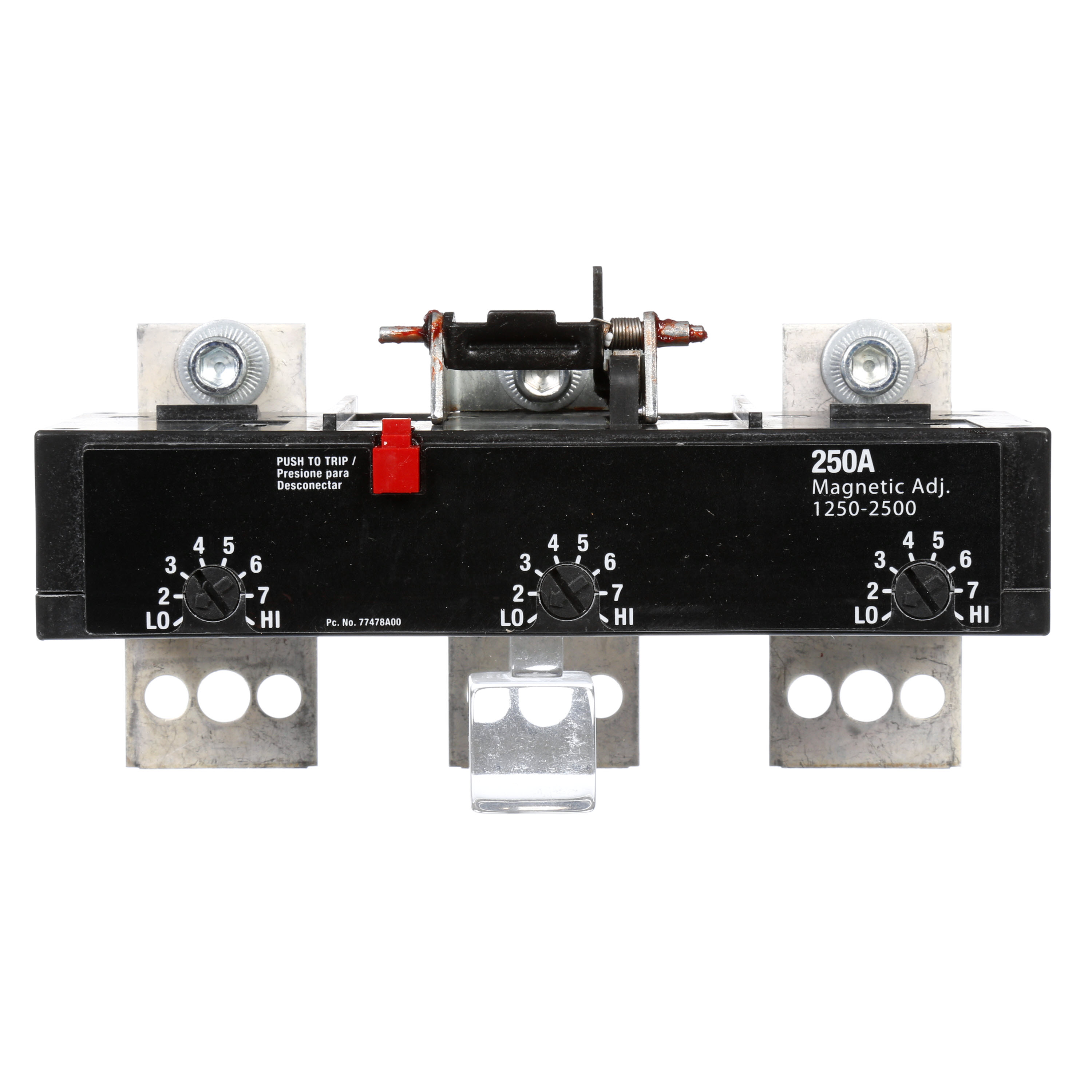SIEMENS LOW VOLTAGE SENTRON MOLDED CASE CIRCUIT BREAKER. THERMAL - MAGNETIC TRIP UNIT FOR JD / LD FRAME 250A 3-POLE 600V BREAKERS.