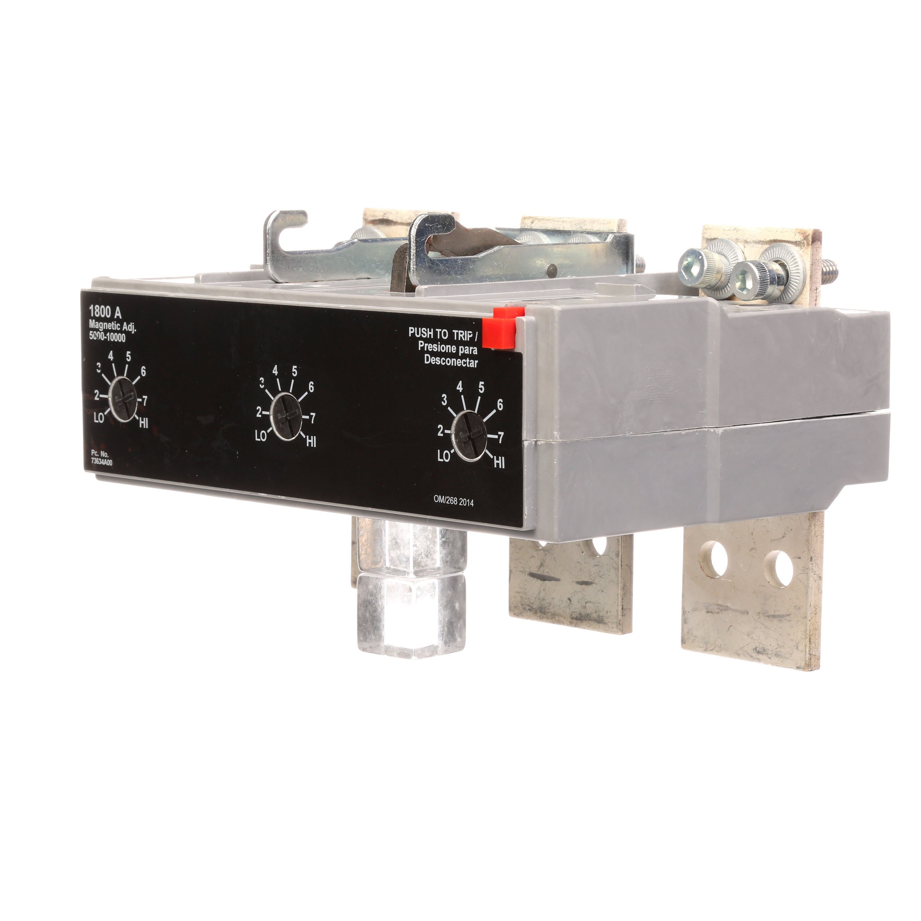SIEMENS LOW VOLTAGE SENTRON MOLDED CASE CIRCUIT BREAKER. THERMAL - MAGNETIC TRIP UNIT FOR RD FRAME 1800A 3-POLE 600V BREAKERS.