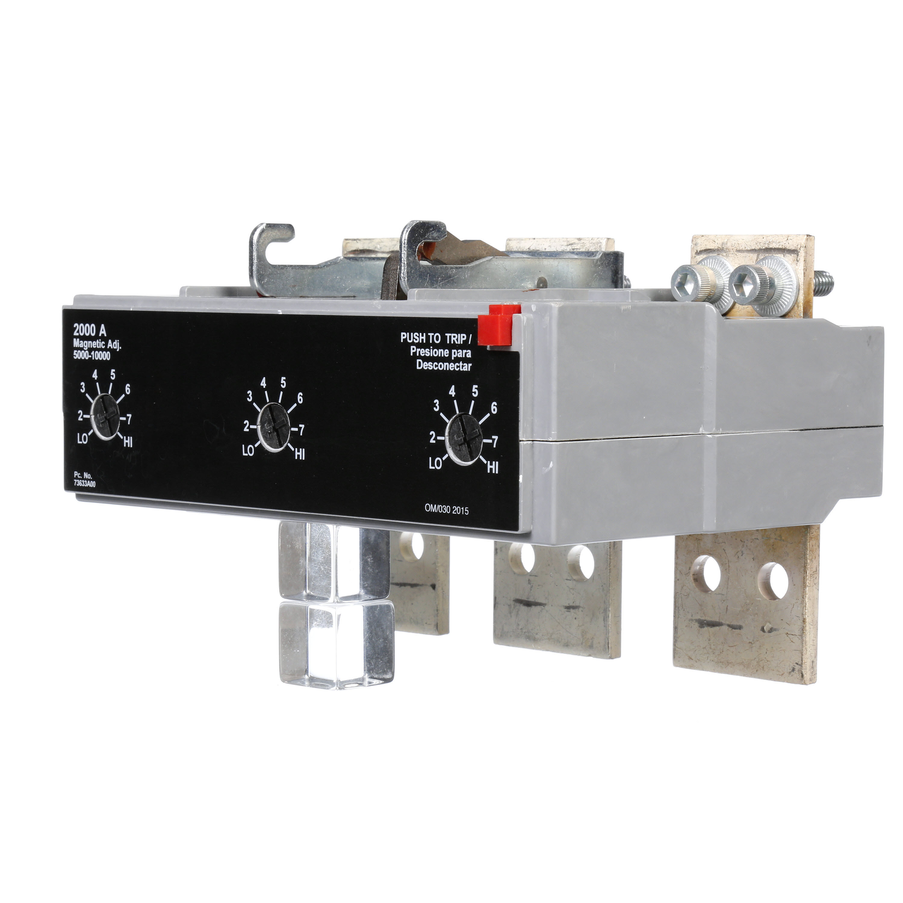 SIEMENS LOW VOLTAGE SENTRON MOLDED CASE CIRCUIT BREAKER. THERMAL - MAGNETIC TRIP UNIT FOR RD FRAME 2000A 3-POLE 600V BREAKERS.