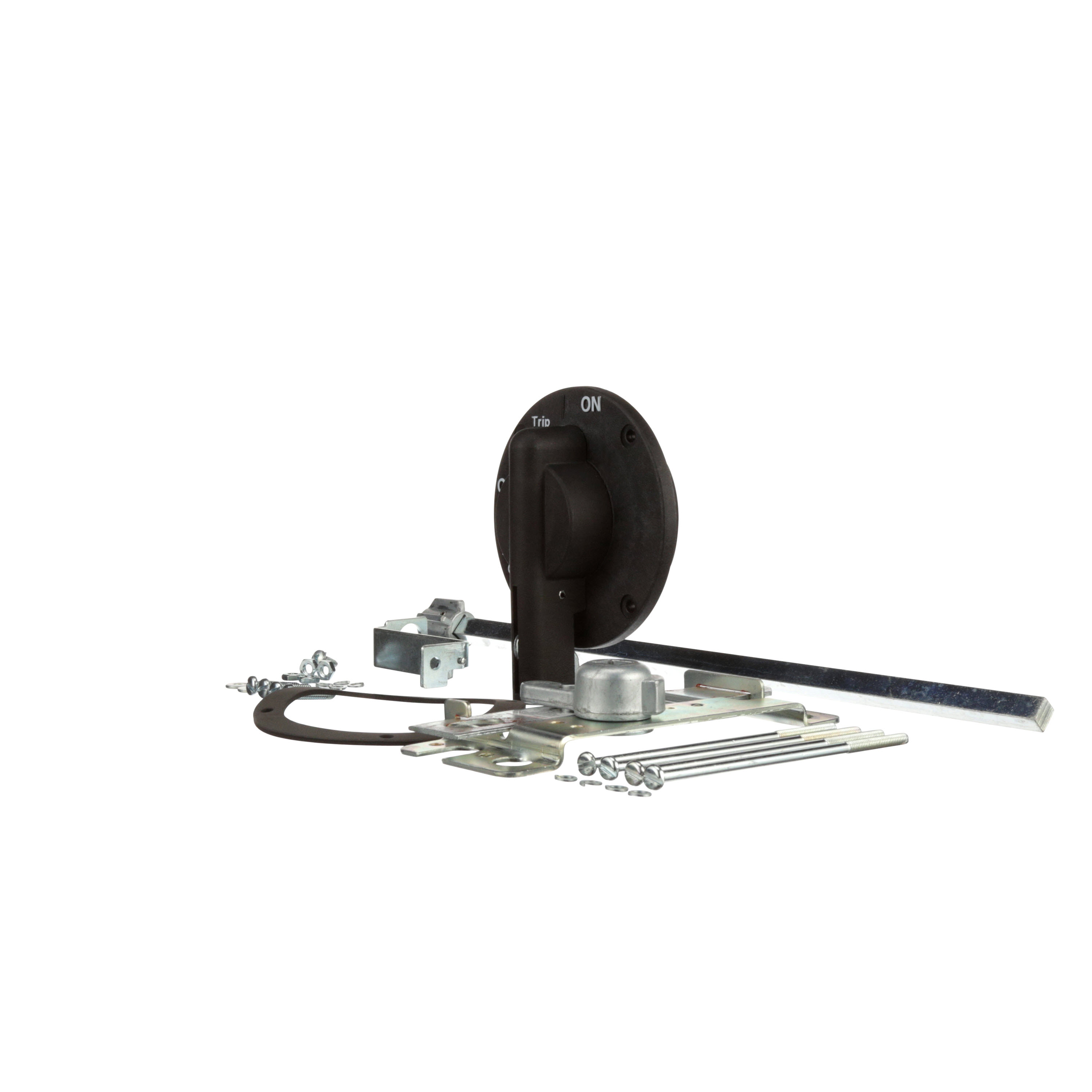 SIEMENS LOW VOLTAGE SENTRON MOLDED CASE CIRCUIT BREAKER EXTERNAL ACCESSORY. COMPLETE ROTARY DOOR MOUNTED OPERATING HANDLE WITH VARIABLE DEPTH. SUITS 3-POLE ED FRAME BREAKERS. MOUNTS ON NEMA TYPE 1 / 3 / 3R / 4 / 4X ENCLOSURES.