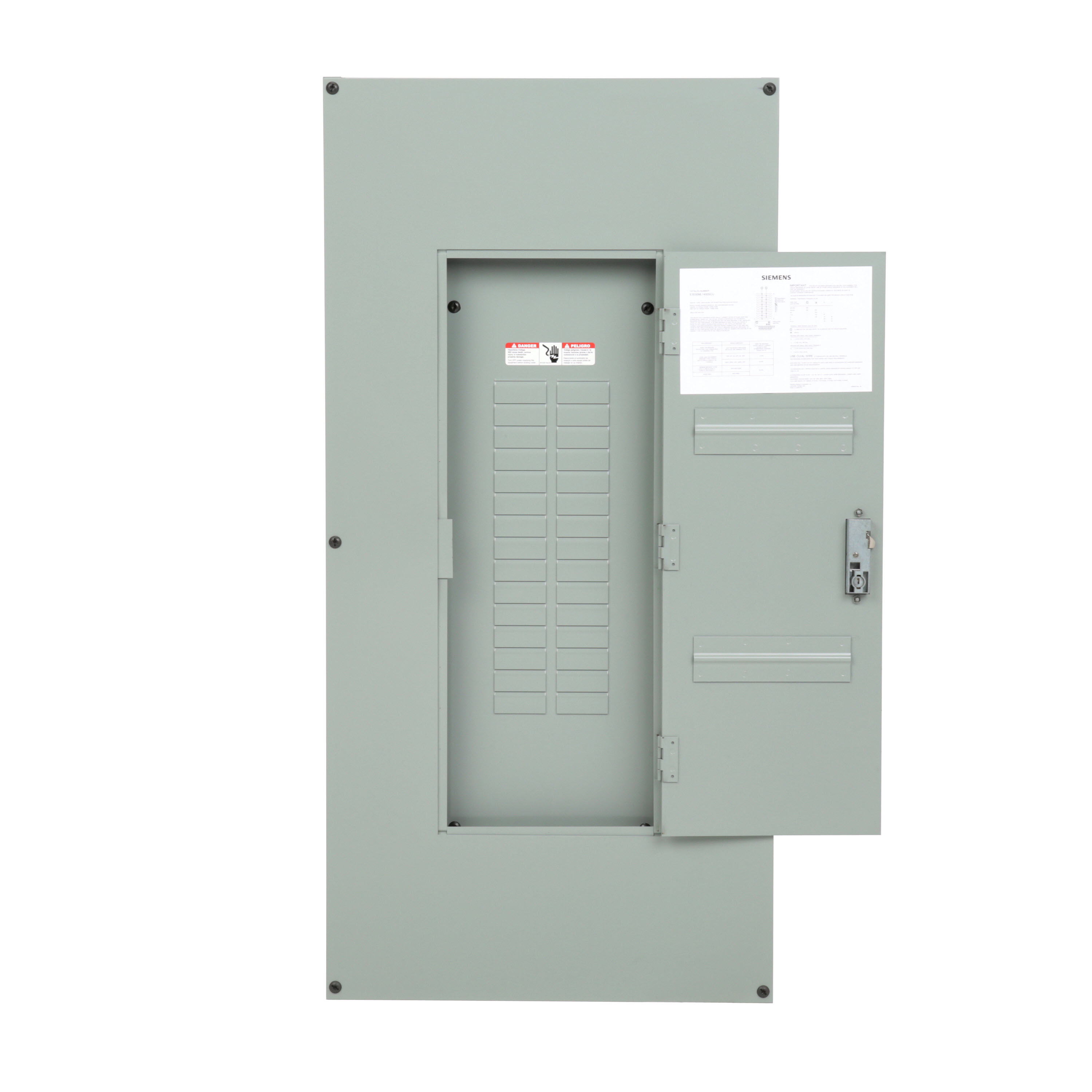 Siemens Low Voltage Residential Specialty Load Centers 300-600 amp EQ LC 30S 30C ML 400A CU BUS SURFACE