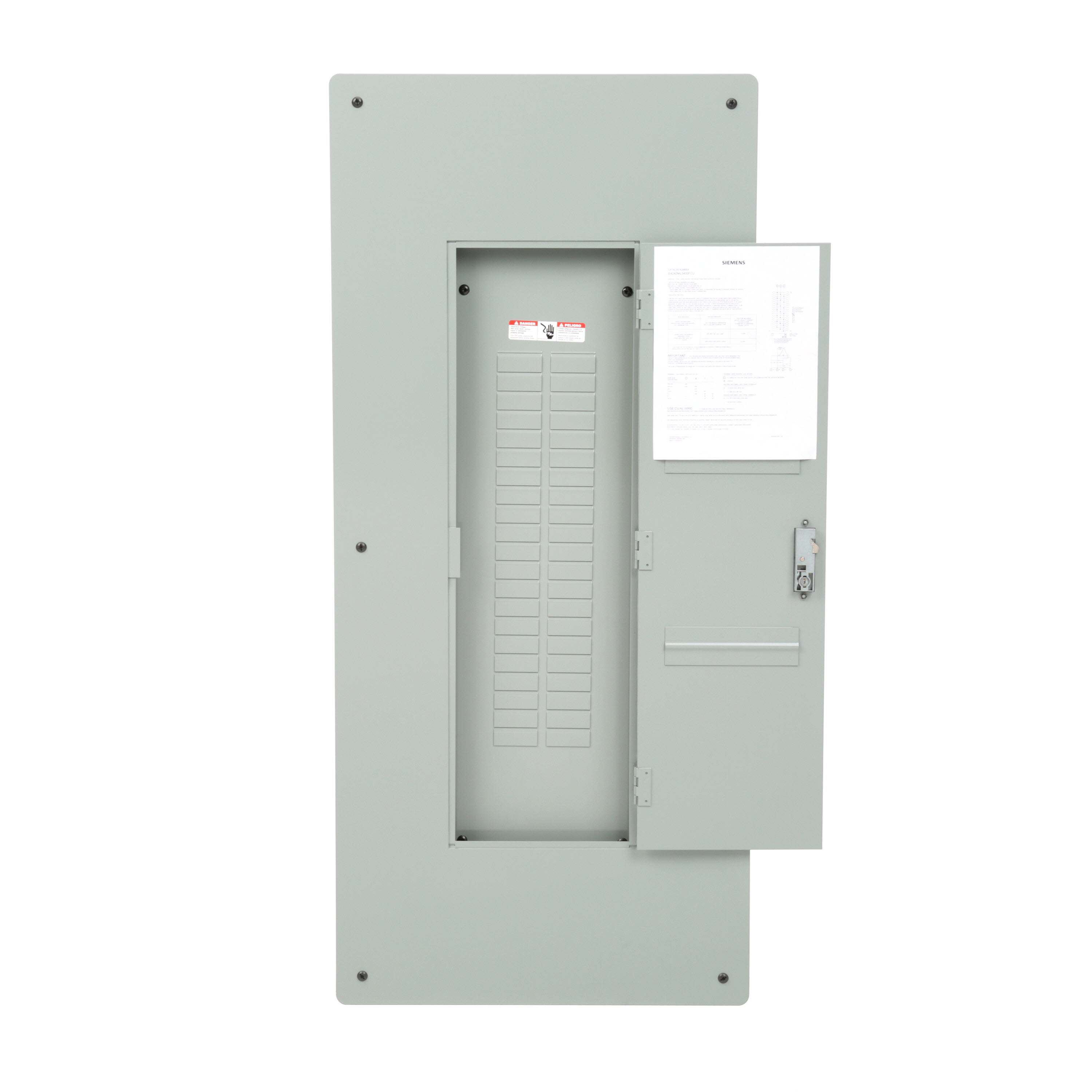 Siemens Low Voltage Residential Specialty Load Centers 300-600 amp 3PH EQ LC 42S 42C ML 400A CU BUS FLUSH