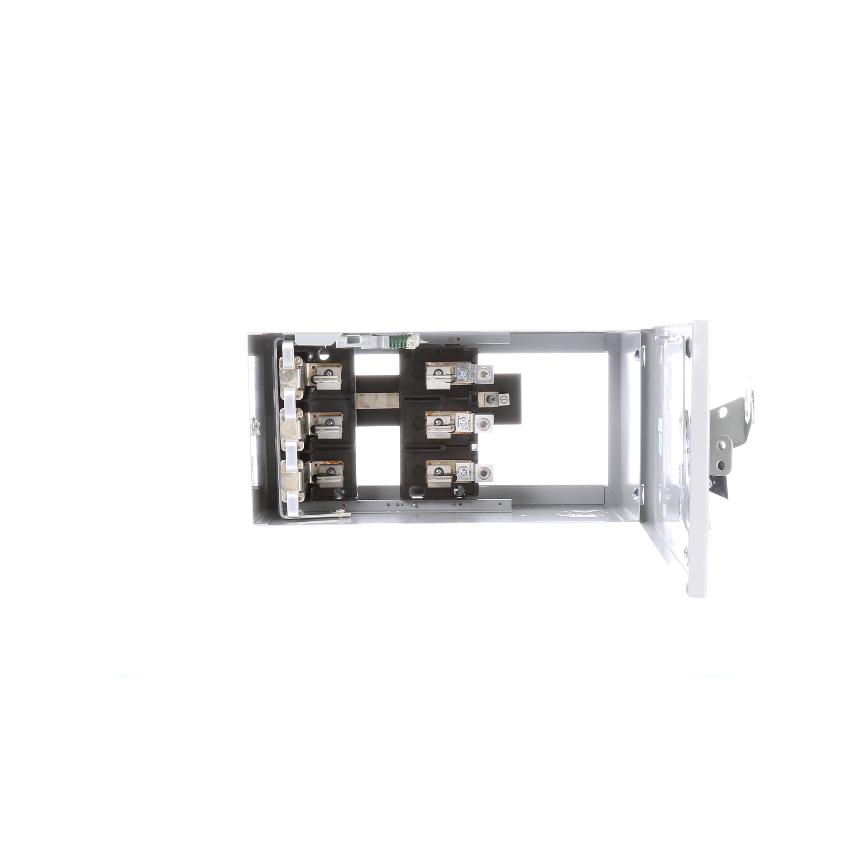 Siemens Low Voltage I-T-E Fusible Vacu-Break switch plug. Floor-operable with teminal protection. For BD Plug-in. Rated 250V AC/DC (200A) 3-Phase 4-wire. Horsepower Standard (NEC) 25, Max (Time Delay) 60.
