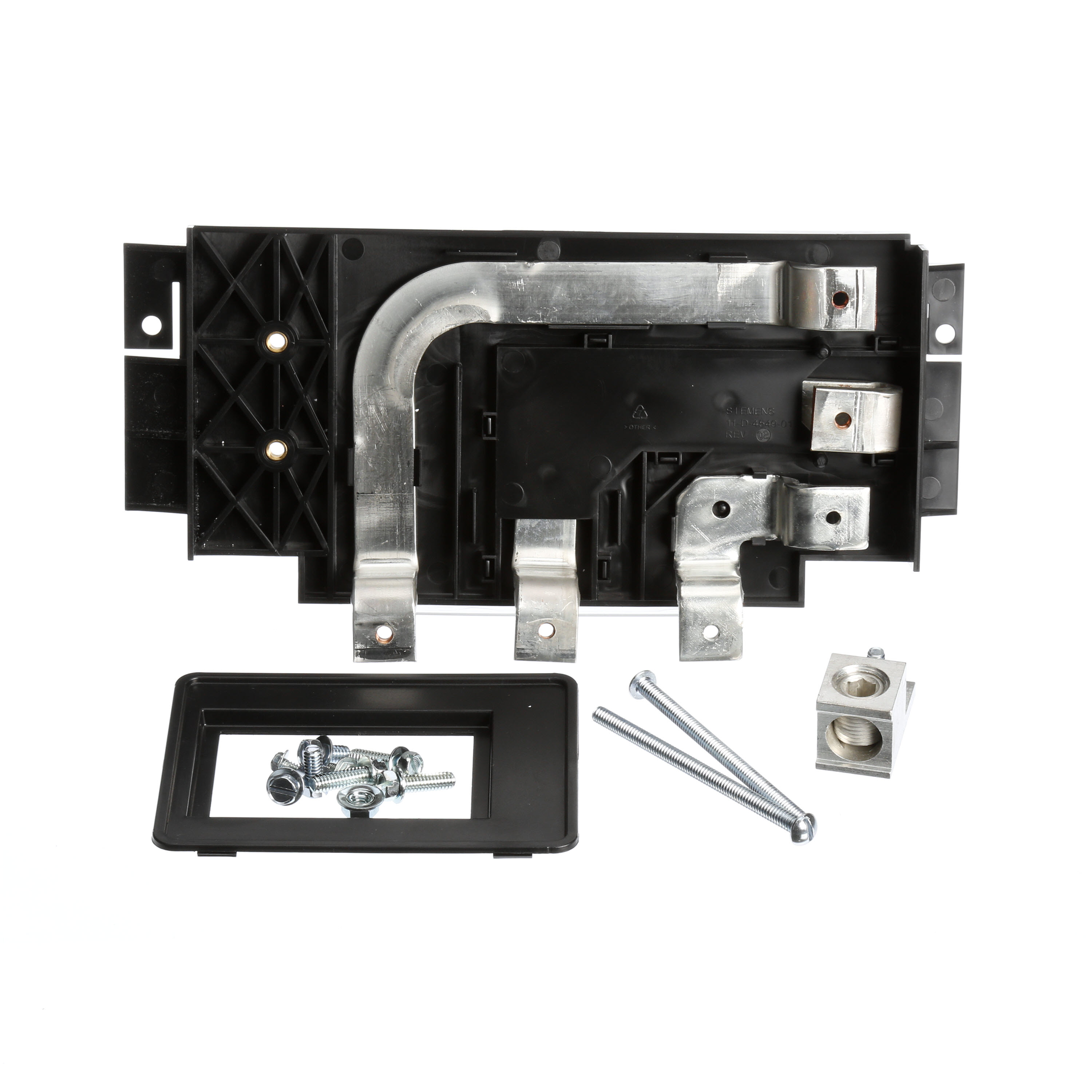 Main or subfeed breaker mounting kit for revised P1 interiors. Suitable for circuit breaker type (FD6 - FXD6 - HFD6 - HFXD6) in 3-Phase systems. Rated (250A max). Includes all mounting hardware. Does not include breaker. Not suitable for use with Original P1 panels produced before January 2015.