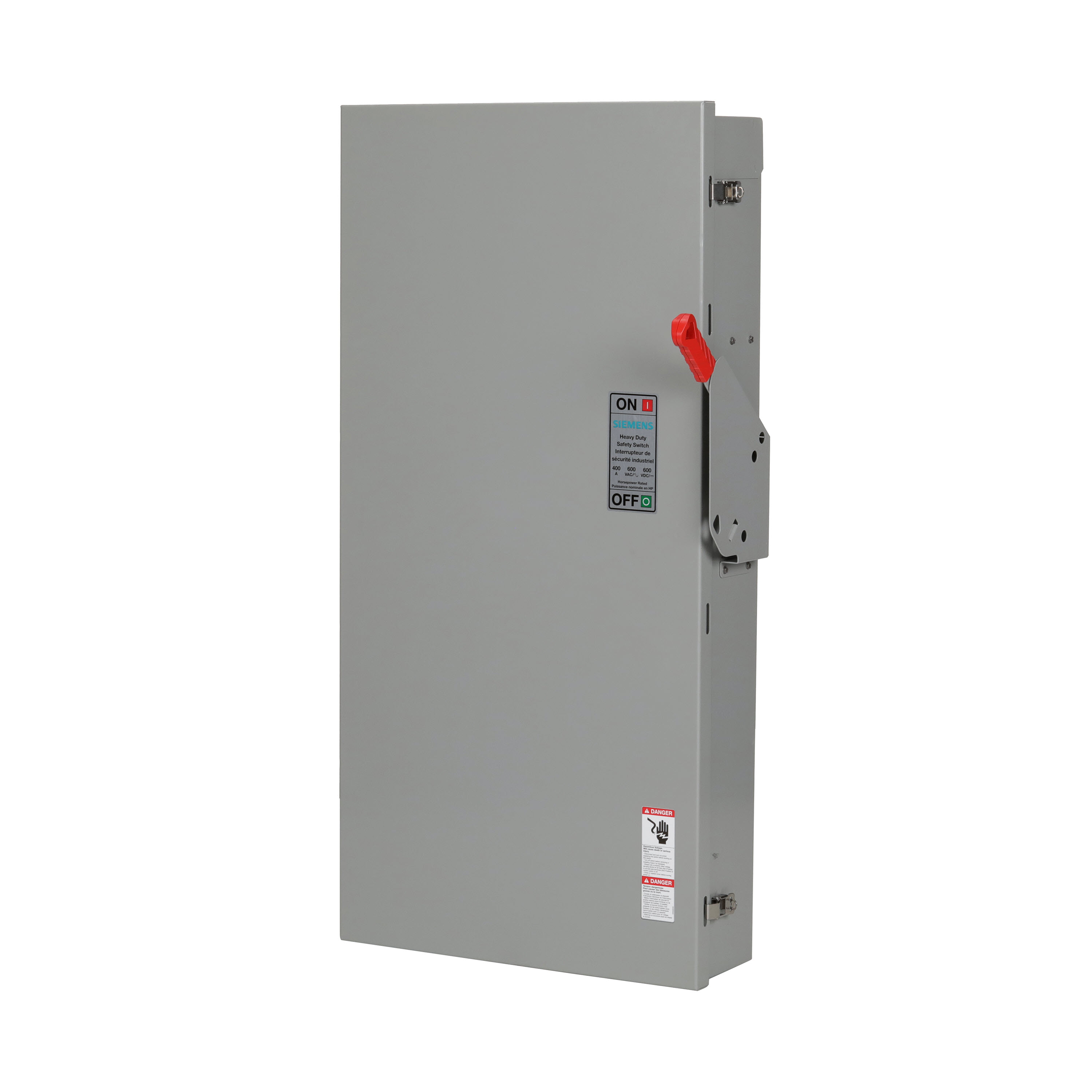 Siemens Low Voltage Circuit Protection Heavy Duty Safety Switches. CSA 400A 3P 4W 600V FUSED HD TY 3R