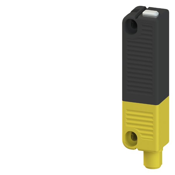 RFID NON-CONTACT SAFETY SWITCH RECTANGULAR 25MM X 91MM, NDIVIDUALLY CODED, SINGLE TEACH-IN CAPABILITY WITH M12 CONNECTOR 8-POLE AND MAGNETIC LATCHING, ORDER ACTUATOR SEPARATELY 3SE6310-1BC01