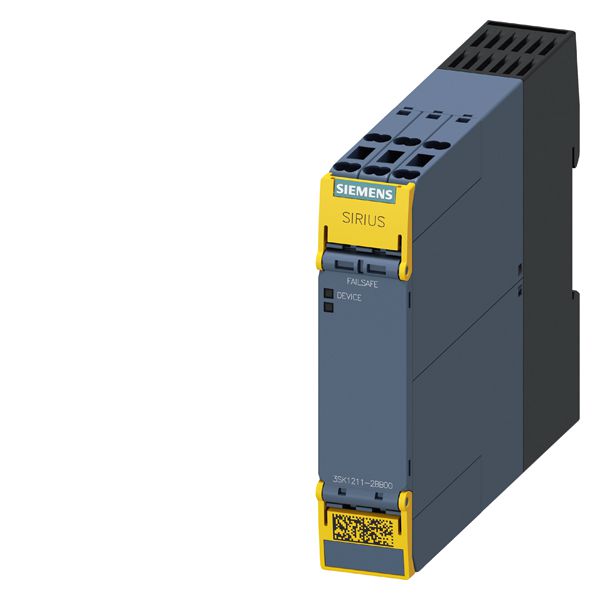 SIRIUS SAFETY RELAY OUTPUT EXTENSION 4RO WITH RELAY ENABLING CIRCUITS 4 NO CONTACTS + RELAY SIGNALING CIRCUIT 1 NC CONTACT US = 24 V AC SPRING-LOADED CONNECTION