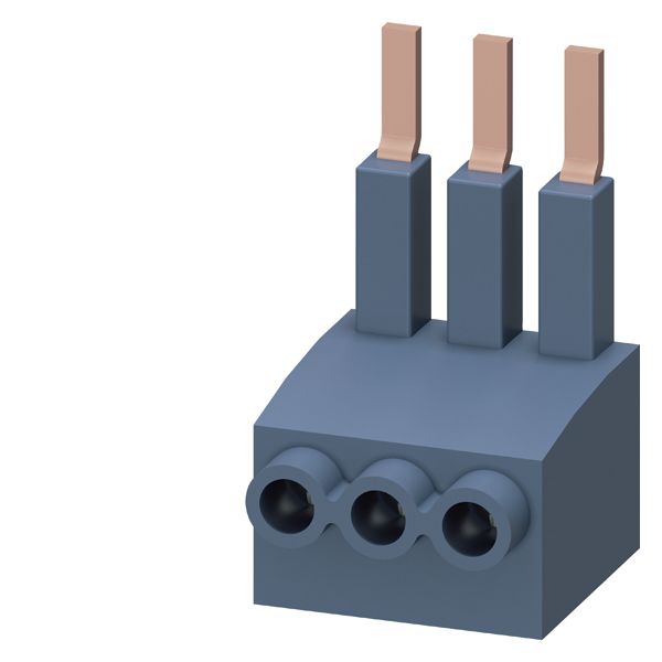 Accessory for SIRIUS 3RM1 3-phase in-feed terminal for motor starters screw-type connection