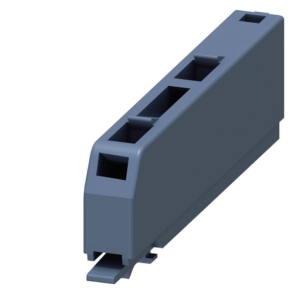 REMOVABLE TERMINAL 2-POLE, PUSH-IN TERMINALS UP TO 2X2.5 SQMM OR 1X4 SQMM, FOR SIRIUS DEVICES IN INDUSTR. DIN RAIL ENCLOSURE