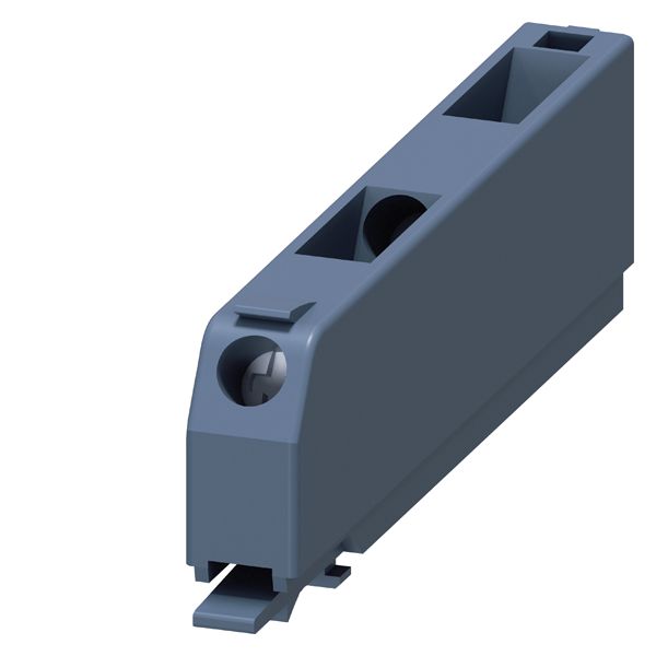 Removable terminal 2-pole, screw terminals up to 2x2.5 sqmm or 1x4 sqmm, for SIRIUS devices in industr. din rail enclosure