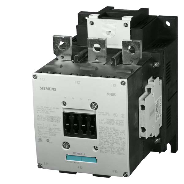 CONTACTOR, 160KW/400V/AC-3 AC(40...60HZ)/DC OPERATION UC 110-127V AUXILIARY CONTACTS 2NO+2NC 3-POLE, SIZE S10 BAR CONNECTIONS CONVENT. OPERATING MECHANISM SCREW TERMINAL . .