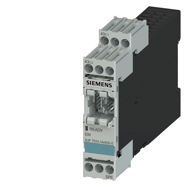 Earth fault module with analogue earth fault measurement 1 input to connect a residual curr. transf. 3ul23