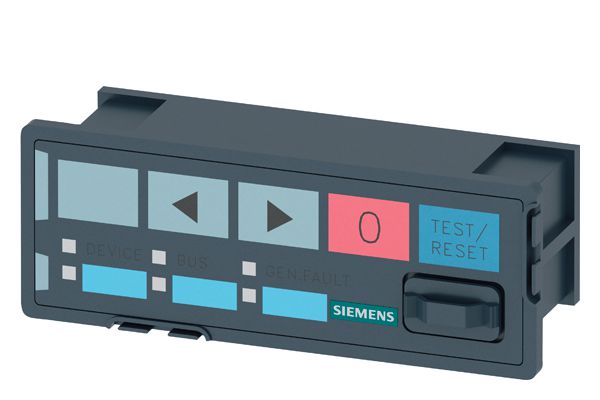 Operator panel ti-grey installation into control cabinet door or front plate can be plugged onto the basic unit or expansion module 10 leds for status display and 5 user-assignable keys for manual control