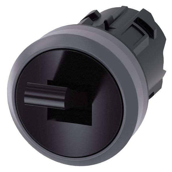 TOGGLE SWITCH. 22MM. ROUND. PLASTIC WITH METAL FRONT RING. BLACK. 2 SWITCH POSITIONS O-I. LATCHING