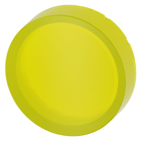 RAISED BUTTON, YELLOW, FOR ILLUMINATED PUSHBUTTON