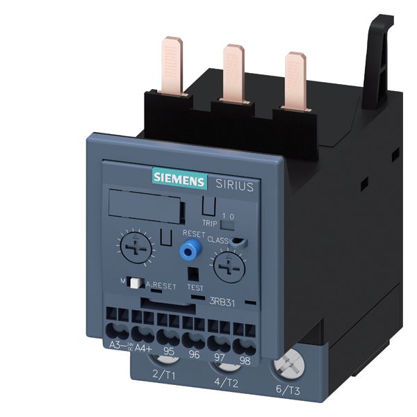 OVERLOAD RELAY 20...80 A FOR MOTOR PROTECTION SIZE S2, CLASS 5E...30E FOR MOUNTING ONTO CONTACTORS MAIN CIRCUIT SCREW TERMINAL AUX. CIRCUIT SPRING-TYPE TERM. MANUAL-AUTOMATIC-RESET INT. GROUND FAULT DETECTION