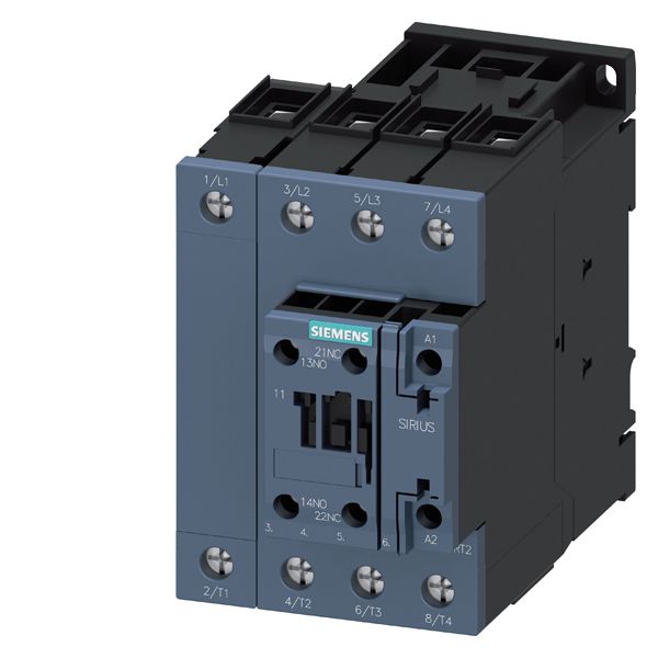 4NO CONTACTOR,AC1 60A 48V AC 50/60HZ, 4-POLE, 4NO, SIZE S2, SCREW TERMINAL 1NO+1NC INTEGRATED