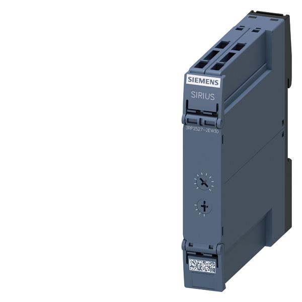 TIME RELAY, ELECTRONIC, DELAYED, 1 CONTACTOR (SEMI-COND.), 2-WIRE, 4 TIME SET. RANGES 0.05...240S, 12...240V AC/DC, LED, SPRING-LOADED TERMINAL (PUSH-IN)