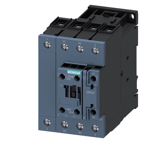 2NO+2NC contactor,AC3 18.5KW 20-33V AC/DC,varistor, 4-pole, 2NO+2NC, size s2, screw terminal 1NO+1NC integrated
