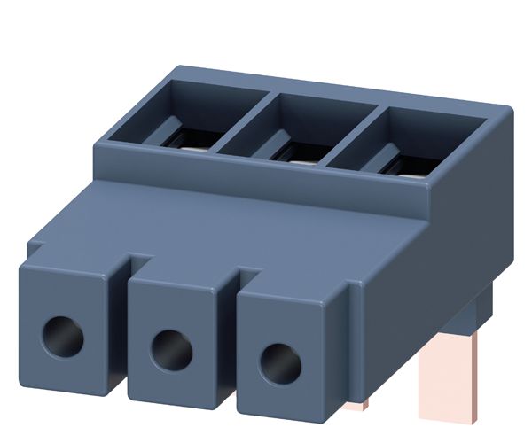 3-phase infeed terminal, sz.s2 f. 3-phase busbar, connection from top