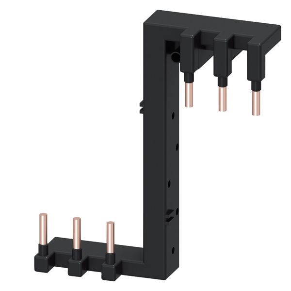 Safety main current connector for series connection of two 3rt202. contactors, size s0 screw terminals