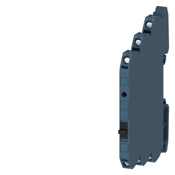 OUTPUT COUPLING DEVICE, OPTOCOUPLER 1 NO CONTACT,TRANSISTOR, 24V DC OUTPUT MAX 30V DC, 5A WITH MANUAL-0-AUTO, SHORT-CIRCUIT PROOF SCREW TERMINAL, WIDTH 6.2MM
