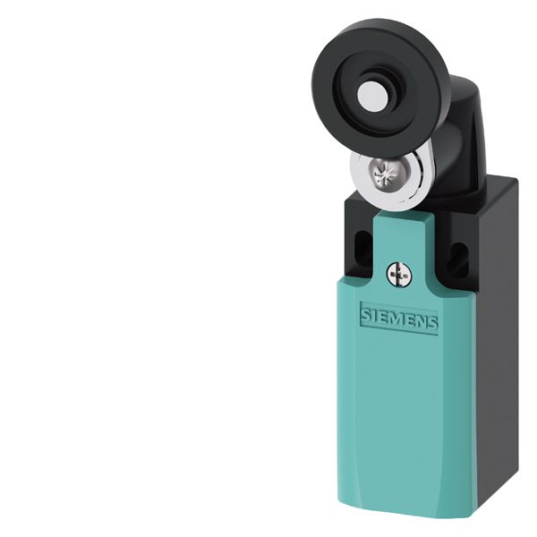 Position switch plastic enclosure according to en 50047, 31 mm device connection 1 x (m20 x 1.5) 1 no/1 nc quick action contacts integrated (not replaceable) twist lever, 21 mm long right/left adjustable with plastic roller 30 mm