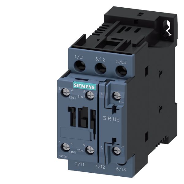 CONTACTOR, AC-3, 5.5KW/400V, 1NO+1NC, AC(40-60HZ)/DC ACTUAT. , UC 200...280V, 3-POLE, SZ S0 SCREW TERMINAL