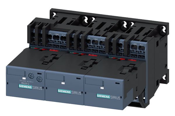 STAR-DELTA COMB. AC3, 5,5KW/400V DC24V, 3-POLE SZ S00, SPRING-LOADED TERMINAL ELECTR. AND MECH. INTERLOCK 3NO INTEGR.