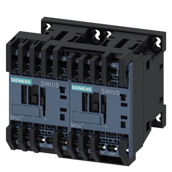 REV. COMB., AC3, 5.5KW/ 400V DC48V 3-POLE, SZ S00 SPRING-LOADED TERMINAL ELECTR. AND MECH. INTERLOCK