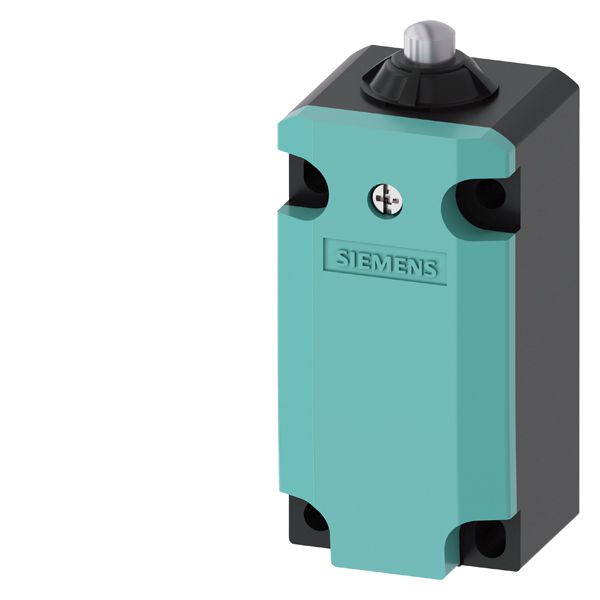 Position switch Plastic enclosure 40 mm according to EN 50041 Device connection1 x (M20 x 1.5) 1 NO/2 NC slow-action contacts Plain plunger with stainless steel plunger