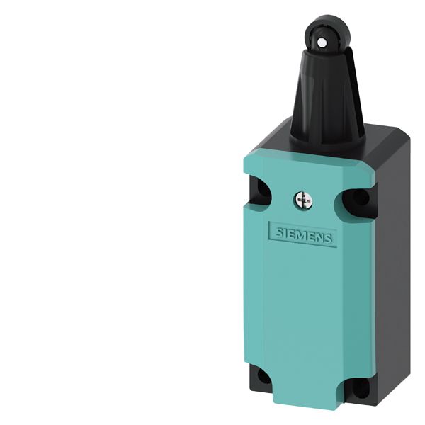 Position switch plastic enclosure 40 mm according to en 50041 device connection1 x (m20 x 1.5) 1 no/1 nc quick action contacts 1 no/1 nc quick action contactsroller plunger, form c with plastic roller 13 mm