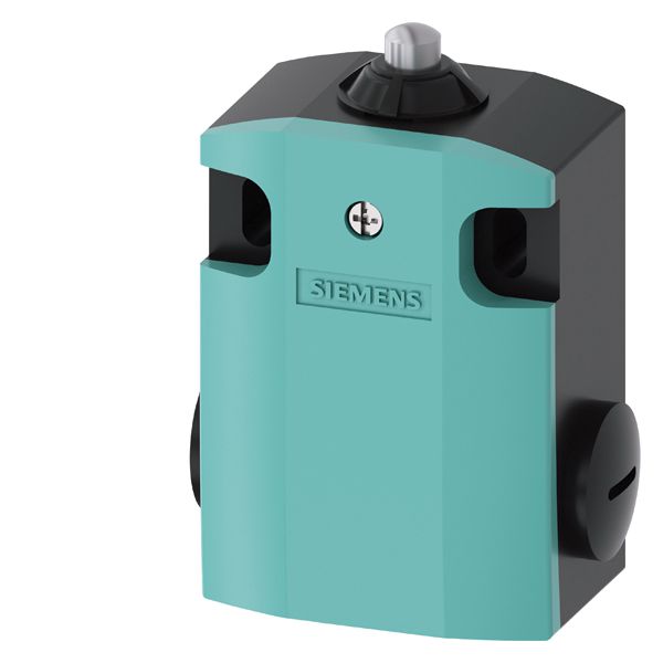 SIRIUS position switch metal enclosure 56mm wide device connection 3x (m20x1.5)2NO/ 1NC slow-action contacts plain plunger metal