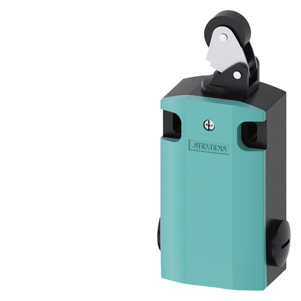 Position switch 3SE5162 metal enclosure xl, 56 mm wide with roller lever, metallever and plastic roller 22 mm device connection 3 x (m20 x 1.5) 2 x (1 no/1 nc) quick action contacts ip66/IP67