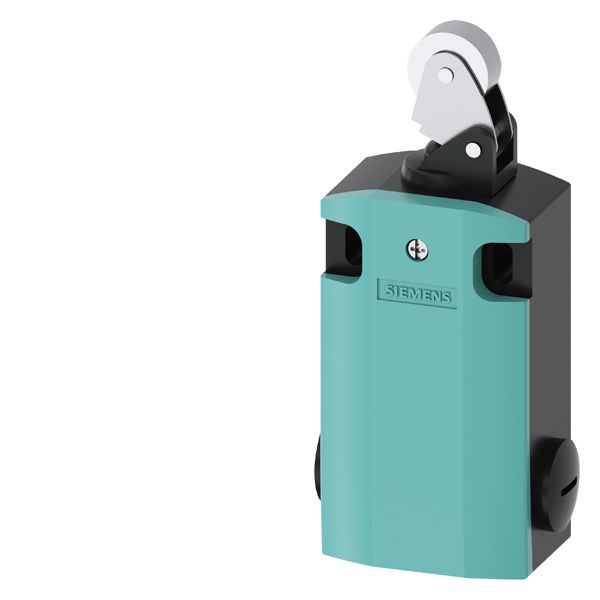 Position switch 3SE5162 Metal enclosure XL, 56 mm wide with roller lever, metallever and stainless steel roller 22 mm Device connection 3 x (M20 x 1.5) 2 x (1NO/1 NC) Quick action contacts IP66/IP67