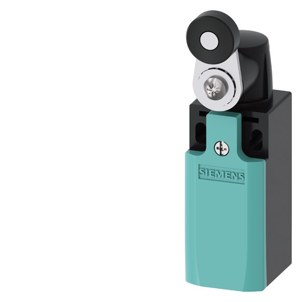 Position switch Metal enclosure according to EN 50047, 31 mm Device connection 1 x (M20 x 1.5) 1 NO/2 NC quick action contacts Twist lever, 21 mm long right/left adjustable with plastic roller 19 mm