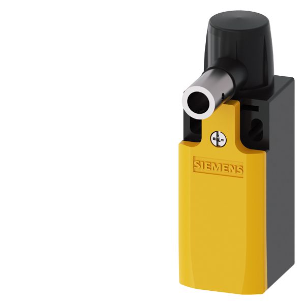 Hinge switch Metal enclosure, 31 mm, EN 50047 Device connection 1 x (M20 x 1.5)Snap-action contacts 2 NC/1 NO integrated, with hollow shaft Diameter = 8 mm Actuating angle 10