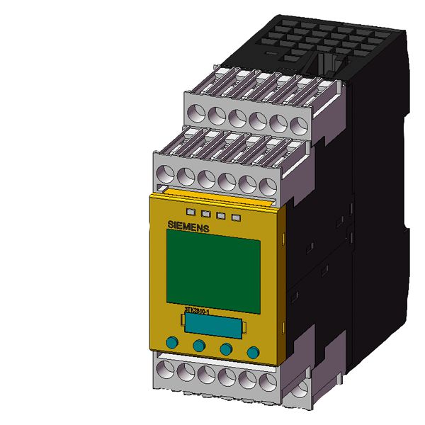 SIRIUS safety relay Safety-oriented Speed monitoring 110-240 V AC/DC, 45 mm overall width Screw terminal EC instantaneous 2 NO EC delayed 0 SC 2 electrical Auto-start/manual start Basic device Maximum achievable PL according to EN 13849-1 e Maximum achievable SIL according to IEC 61508 3