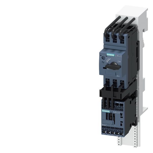 LOAD FEEDER FUSELESS DIRECT START, AC 400V, SZ S00 5,5. . .8A, AC 230V SPRING-LOADED CONNECTION FOR BUSBAR SYSTEMS 60MM TYPE OF COORDINATION 1, IQ = 150KA 1NO (CONTACTOR)
