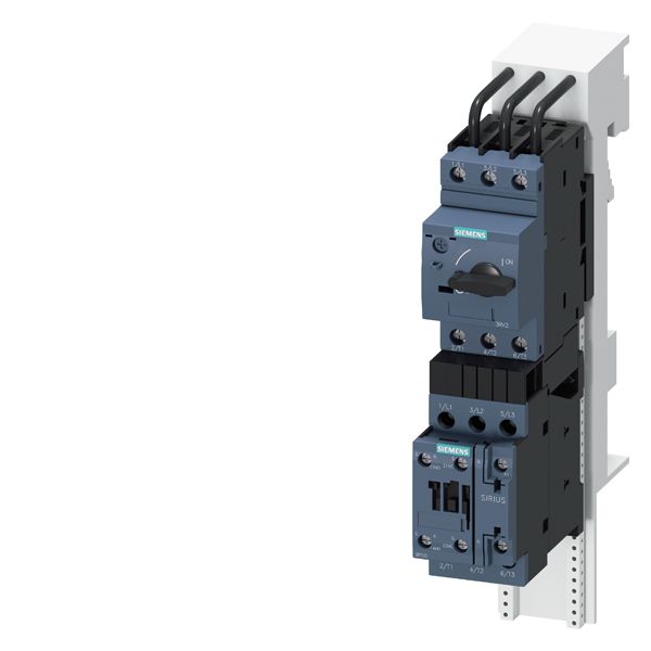 LOAD FEEDER FUSELESS DIRECT START, AC 400V, SZ. S0, 7. . .10A, AC 230V SCREW CONNECTION FOR BUSBAR SYSTEMS 60MM TYPE OF COORD. 2,IQ = 150KA (ALSO ACHIEVES TYPEOF COORD. 1) 1NO+1NC (CONTACTOR)