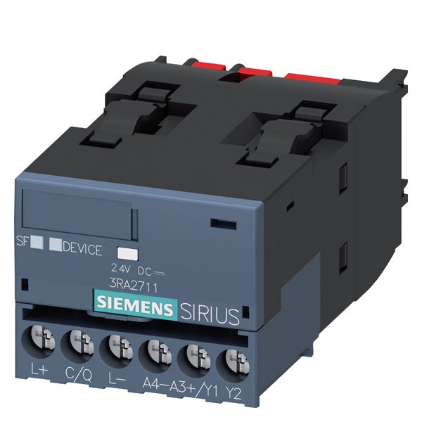 Function module for io-link, direct start, screw connection, mounted on contactors 3rt2 s00/ s0 comm. capable contactor required