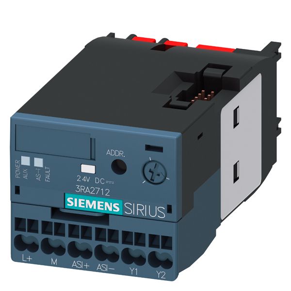 BASIC MODULE FOR AS-I, STAR-DELTA START, SPRING-LOADED CONNECTION, MOUNTED ON CONTACTORS 3RT2 S00/ S0 COMM. CAPABLE CONTACTOR REQUIRED