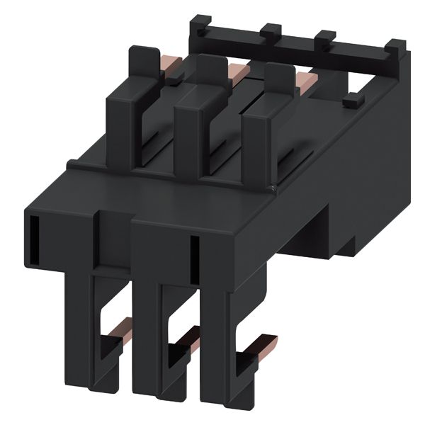 Link module, spring-loaded electrical and mechanical, for 3RV2.21 and 3rt2.2.