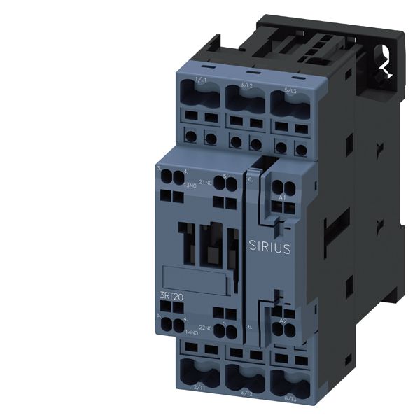 Contactor, AC-3, 5.5KW/400V, 1NO+1NC, AC110v 50HZ, 3-pole, sz s0 spring-loaded terminal