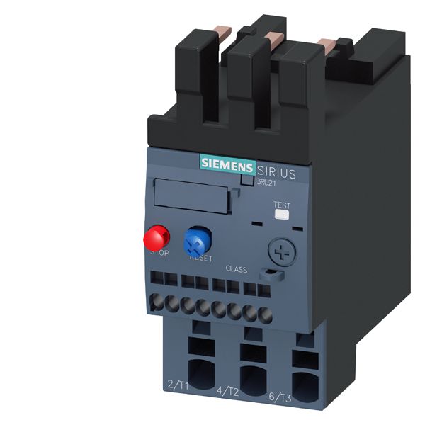 Overload relay 2.2...3.2 a for motor protection sz s0, class 10, f. mounting onto contactor main circuit spring terminal aux. circuit spring terminal manual-automatic-reset